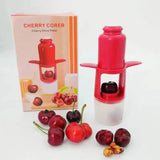 Kitchen Cherry Pitter Jujube Olive Cherry Alloy Corer Tools Fruit Corer Easy Fruit Core Seed Remover Kitchen Gadgets