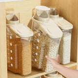 Kitchen Food Container Sealed Crisper Grains Tank Storage Kitchen Sorting Rice Storage Box Container Bottles And Jars
