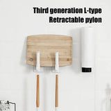 Kitchen Paper Towel Stand Holder Adhesive Paper Towel Rack Holders Wall Mount Adhesive Toilet Holder Toilet Paper Holder For