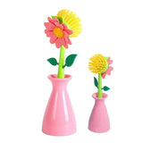 Kitchen Scrubber Brush Long Handled Multifunctional Scrubber For Washing Dishes Household Cleaning Tool Kitchen Cleaning Brush