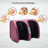 Kneading Rolling Foot Massage Machine Shiatsu  Vibration Tool Heating Therapy Calf Leg Reflexology Pain Relief Massager