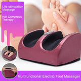Kneading Rolling Foot Massage Machine Shiatsu  Vibration Tool Heating Therapy Calf Leg Reflexology Pain Relief Massager