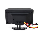 LCD 3in1 Gauge Water Temperature Gauge Oil Pressure Gauge Voltmeter Water Temp Sensor 10mm NPT 1/8 Oil Press Meter 12v