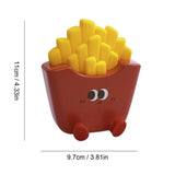 LED French Fries Night Table Lamp Bedroom Bedside Study Living Room Decoration Touch Portable Atmosphere Night Light