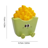 LED French Fries Night Table Lamp Bedroom Bedside Study Living Room Decoration Touch Portable Atmosphere Night Light