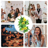 LED Phalaenopsis String Lights LED String Lights Artificial Tabletop Flower Light For Window Wedding Home Vase Room