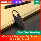 LENOVO Mini Keychain Dictaphone Portable Voice Recorder MP3 Player 32G USB Recording Pen Reduction Audio Record