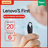LENOVO Mini Keychain Dictaphone Portable Voice Recorder MP3 Player 32G USB Recording Pen Reduction Audio Record