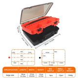 Large Capacity Fishing Tackle Boxes Portable Fishing Accessories Tool Storage Box Fish Hook Lure Fake Bait Box Fishing Supplies