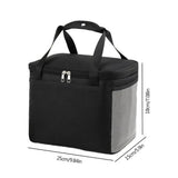 Large Capacity Lunch Bags Thermal Insulation Picnic Food Beverage Bag Outdoor Ice Bag Travel Storage Bags