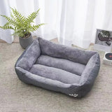 Large Pet Cat and Dog Bed Warm Comfortable Dog House Soft Wool Nest Dog Basket Mat Autumn and Winter Waterproof Cat Bed