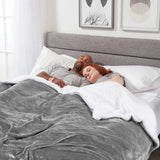Large Sherpa Fleece Blanket Double Thick Soft Warm Bed Sofa Throw Blanket Double King Size Winter Warm Blanket