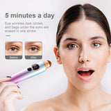 Lescolton Electric Eye Massager Vibration Massager Anti Age Eye Wrinkle Dark Removal Machine Eyes Beauty Massage Thermotherapy
