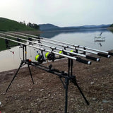 Lixada Fishing Bite Alarms Chain Alert Swinger Set Digital Fishing Alarm Kit LED Alarm Indicator Alert Fishing Tackle with Box