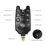 Lixada Fishing Bite Alarms Chain Alert Swinger Set Digital Fishing Alarm LED Alarm Indicator Alert Fishing Swinger Tackle Tools