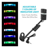 Lixada Fishing Swinger Set Carp Fishing Bite Indicator Swinger Digital Fishing Alarm LED Bite Indicator Illuminated Swinger