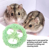 Loofah Chew Toys Small Pets Teeth Grinding Exercise Accessories Guinea Pig Toys Pet Teething Toy Exercise Accessories For Small