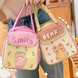 Lunch Box Cooler Food Storage Sack Tote Box High Capacity Waterproof Portable Thermal Cooler Sack Food Handbags Case For Outdoor