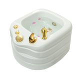 Luxury Pedicure spa Tubs Magnetic Jet Massage Foot Bath Basin for Soaking Feet Acrylic feeting Soak Tub Bathtub Bowl