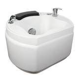 Luxury Pedicure spa Tubs Magnetic Jet Massage Foot Bath Basin for Soaking Feet Acrylic feeting Soak Tub Bathtub Bowl