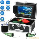 MAOTEWANG Underwater Fishing Camera 1000TVL 6W IR LED Fish Finder With 7Inch Color Monitor 10M 15M 20M 30M For Ice Sea Fishing