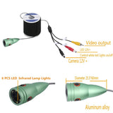MAOTEWANG Underwater Fishing Camera 1000TVL 6W IR LED Fish Finder With 7Inch Color Monitor 10M 15M 20M 30M For Ice Sea Fishing