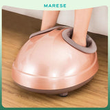 MARESE Electric Foot Massager Air Compression Infrared Heating Therapy Kneading Rolling Shiatsu Health Care Machine