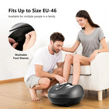 MARESE Electric Shiatsu Foot Massage Machine Air Compression Kneading Roller Massager Infrared Heating Therapy Health Care M118