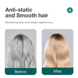 MR.GREEN Hair Brush Wide Board Massage Natural Beech Cat's Head Design Comb Gasbag Hairbrush For Dry Wet Hair Detangler Women