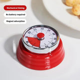 Magnetic Kitchen Timer Mechanical Countdown Time Reminder Alarm Clock Cooking Baking Shower Study Timer Stopwatch Kitchen Tool