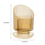 Makeup Brush Holder For Desk Compartmentalized Organizer For Eyebrow Brushes Makeup Supplies Multi-purpose Container For