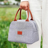 Men And Women New Print Portable Handheld Tote Bag Practical Thickened Aluminum Foil Insulation Waterproof Lunch Box Bag