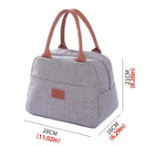 Men And Women New Print Portable Handheld Tote Bag Practical Thickened Aluminum Foil Insulation Waterproof Lunch Box Bag