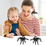 Metal Spiders Wall Decor Spider Decorations For Halloween Spider Figurine Sculpture Metal Statue Artware Collectible Figure