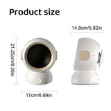 Mini Desk Heater Astronaut Shape Space Heater For Desk 1200W High Power Small Personal Heater With Thermostat Quick Heat
