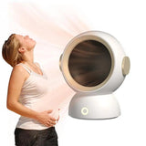 Mini Desk Heater Astronaut Shape Space Heater For Desk 1200W High Power Small Personal Heater With Thermostat Quick Heat