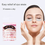 Mini Eye Beauty Device EMS Micro Current Eye Massager Anti Aging Dark Circle Wrinkle Removal Heating Therapy Eye Care Tool