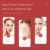 Mini Eye Beauty Device EMS Micro Current Eye Massager Anti Aging Dark Circle Wrinkle Removal Heating Therapy Eye Care Tool