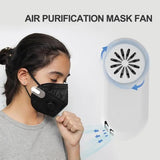 Mini Fan With Clip Rechargeable Personal Circling Fans For Travel Mini Fan With 3 Gears For Camping Walking Cycling And Daily