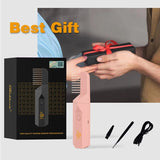 Mini Incense Burner 2 In 1 Electric Comb Portable Hair Brush USB Charge Aroma Diffuser Comb Incense Holder Aromatherapy Stove