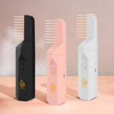 Mini Incense Burner 2 In 1 Electric Comb Portable Hair Brush USB Charge Aroma Diffuser Comb Incense Holder Aromatherapy Stove