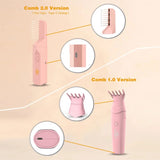 Mini Incense Burner 2 In 1 Electric Comb Portable Hair Brush USB Charge Aroma Diffuser Comb Incense Holder Aromatherapy Stove