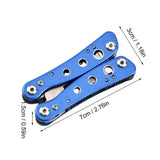 Mini Multi Tool Stainless Steel Folding Tools With Bottle Opener And Envelope Opener Outdoor Multi Tools With Screwdriver For