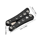 Mini Multi Tool Stainless Steel Folding Tools With Bottle Opener And Envelope Opener Outdoor Multi Tools With Screwdriver For
