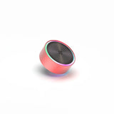 Mini Speaker Aluminum Alloy Bluetooth Small Stereo Steel Cannon Portable Dustproof IPX4 Waterproof Outdoor Desktop Sport Fitness