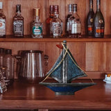 Miniature Sailing Boat Decorative Sailing Boat Model Miniature Reusable Nautical Home Decor Fishing Boat Ornament For Party