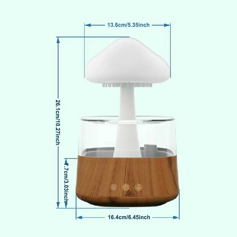 Mist Humidifier Adjustable Rechargeable Aromatherapy Humidifiers Home Decor Products For Conference Room Sap Room Bedroom Living