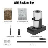 Molecular Cuisine Smoking Gun Food Cold Smoke Generator Portable Wood Chips Meat Fish Bacon Smoker Smokehouse Cooking