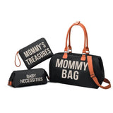 Mommy Bag, Hospital Bag for Labor and Delivery, Large Diaper Bag for Mom Travel, Waterproof Baby Bag with Pouches and Straps