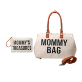 Mommy Bag, Hospital Bag for Labor and Delivery, Large Diaper Bag for Mom Travel, Waterproof Baby Bag with Pouches and Straps